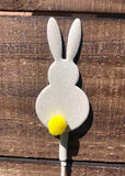 Bunny Tail Arrangement Stake - 6 Colors