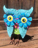 Bottle Cap Floral Owl