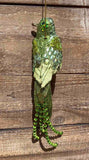 Large Glitter Gem Bird Ornament - 3 Colors