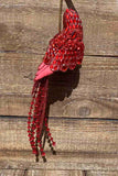 Large Glitter Gem Bird Ornament - 3 Colors