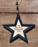 Americana Star Ornament - 10 Styles