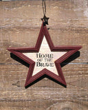 Americana Star Ornament - 10 Styles