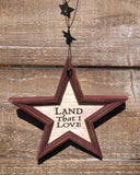 Americana Star Ornament - 10 Styles