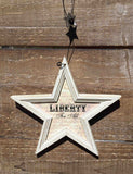 Americana Star Ornament - 10 Styles