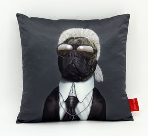 Fashion Dog Pets Rock Throw Pillow