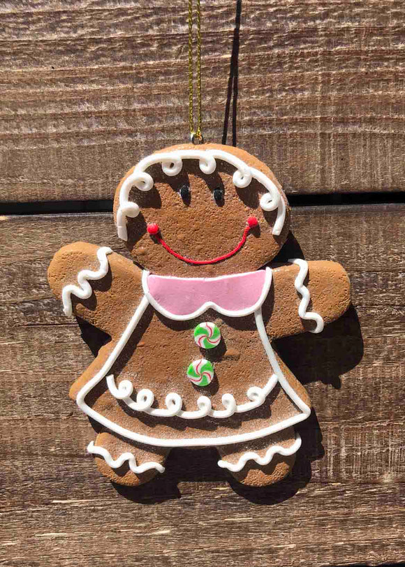 Gingerbread Girl Ornament