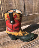 Mini Cowboy Boot Vase