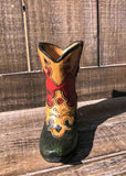 Mini Cowboy Boot Vase