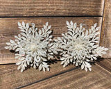 Glitter Snowflake Ornament