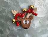 Reindeer Mini Magnet or Cover Minder