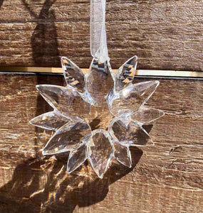 Acrylic Snowflake Ornament - 3 Styles