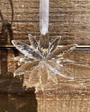 Acrylic Snowflake Ornament - 3 Styles