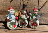 Snowman Ornament  - 3 Styles