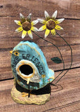 Welcome Friends Birdhouse