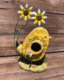 Welcome Friends Birdhouse