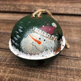 3" Snowman Bell