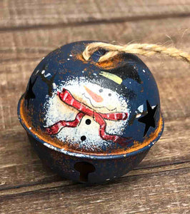 2.5" Snowman Bell - 3 Colors