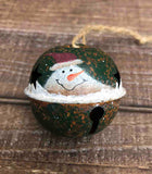 2.5" Snowman Bell - 3 Colors