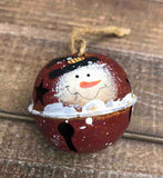 2.5" Snowman Bell - 3 Colors