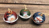 2.5" Snowman Bell - 3 Colors