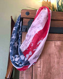 American Flag Infinity Scarf