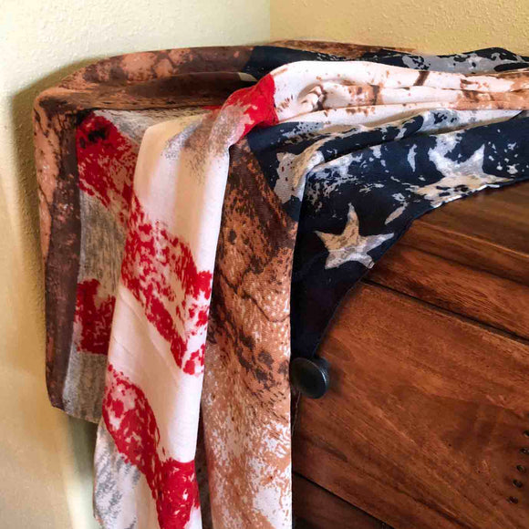 American Flag Scarf