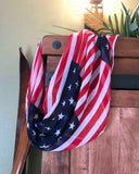 American Flag Infinity Scarf