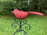 Red Birds Wind Chime