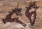 Glitter Reindeer Ornament