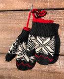 Knitted Mitten Ornament - 4 Styles