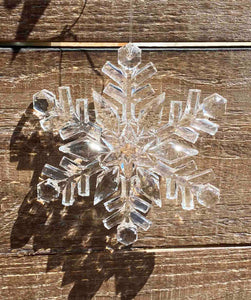 Acrylic Snowflake Ornament