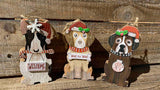 Christmas Dog Ornament - 3 Styles