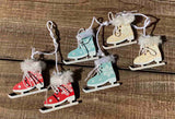 Christmas Ice Skates Ornament - 3 Colors