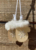 Christmas Mittens Ornament - 3 Colors