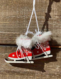 Christmas Ice Skates Ornament - 3 Colors