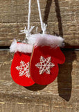 Christmas Mittens Ornament - 3 Colors