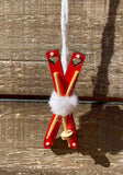 Christmas Ski Ornament - 3 Colors