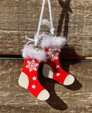 Christmas Stockings Ornament - 3 Colors