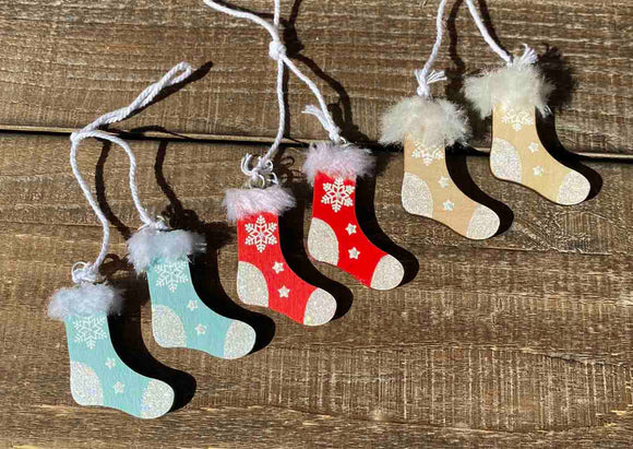 Christmas Stockings Ornament - 3 Colors