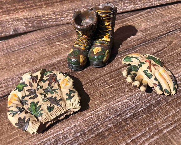 Camo Hunting Gear Ornament