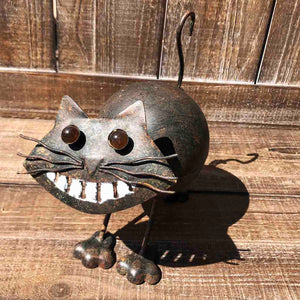 Metal Happy Cat