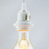 White Single Socket Pendant Light Lamp Cord for Star Lanterns